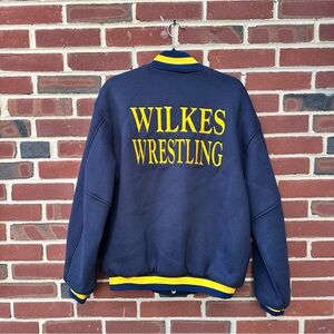 Wilkes University Wrestling 1974 National Champions Jacket - Coach John G. Reese